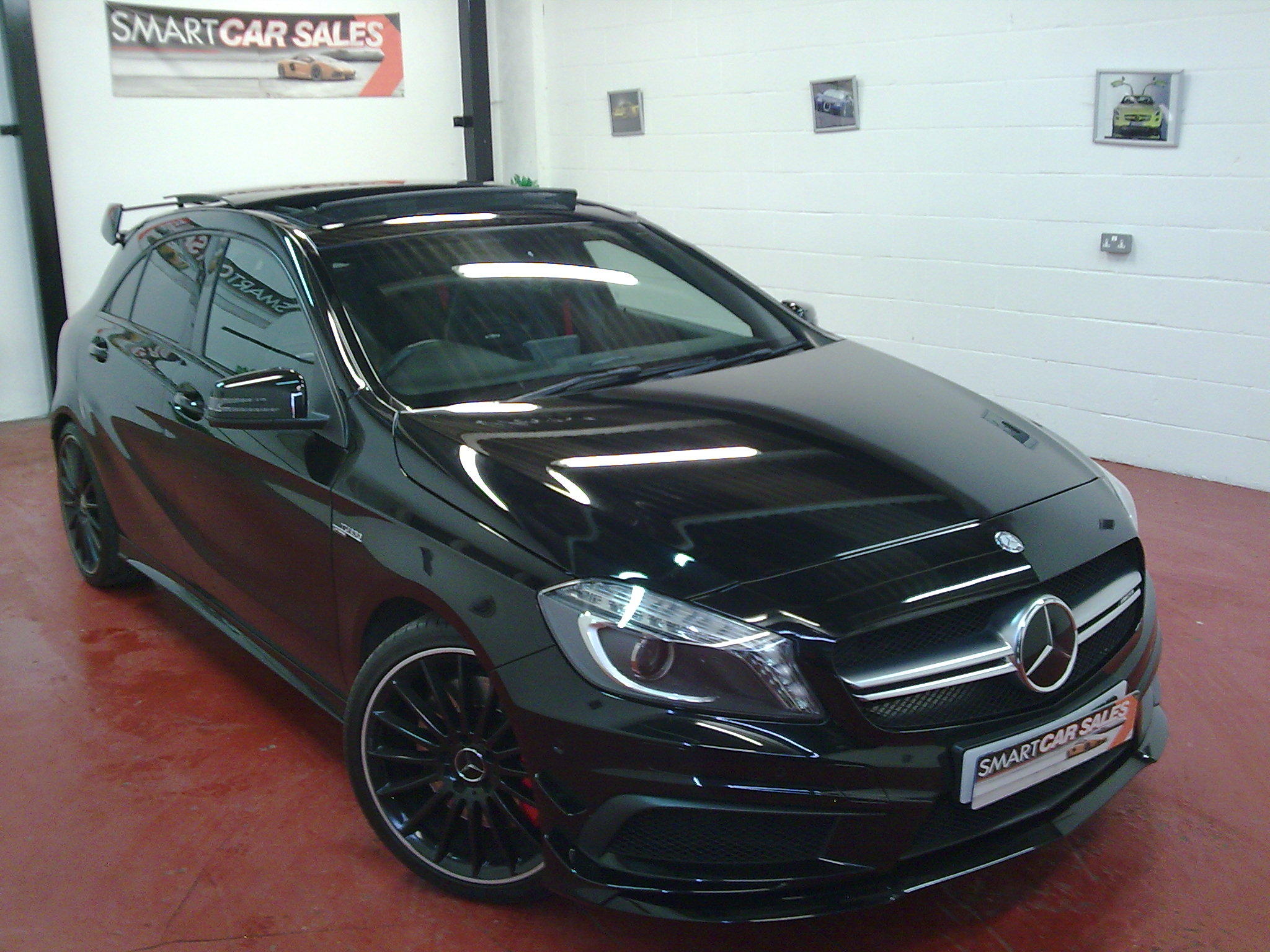 Beautiful Mercedes A Matic Amg Dr Cosmos Black Stealth Look